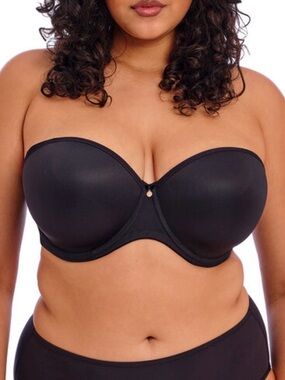 Elomi Molded Strapless Bra

Black 40DDD